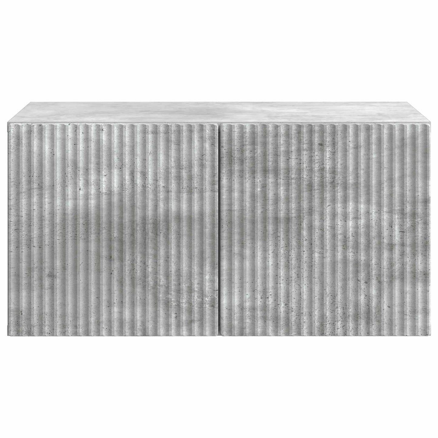 Wandmontierter TV-Schrank 59,5 x 41 x 30 cm Betongrau