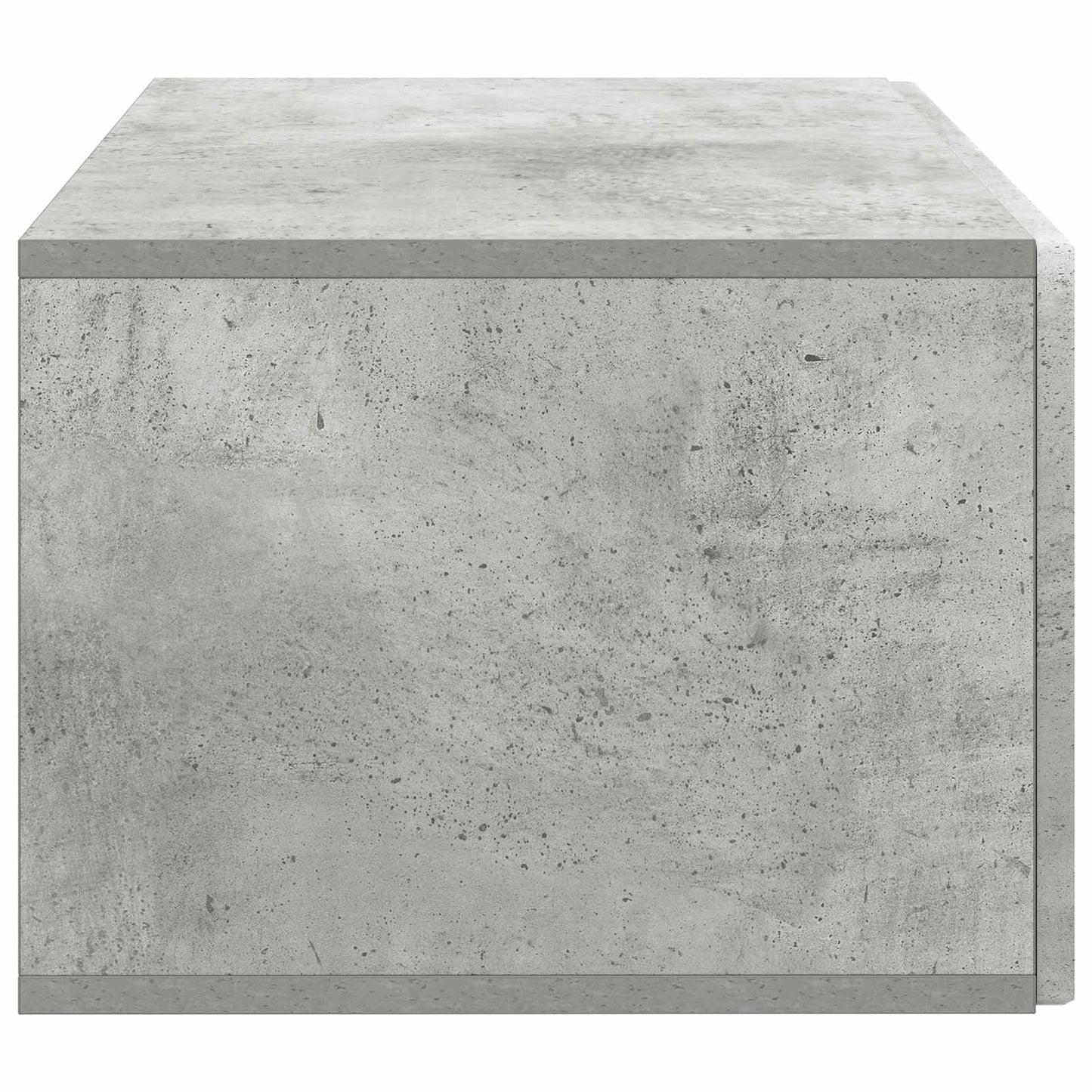 Wandmontierter TV-Schrank 59,5 x 41 x 30 cm Betongrau