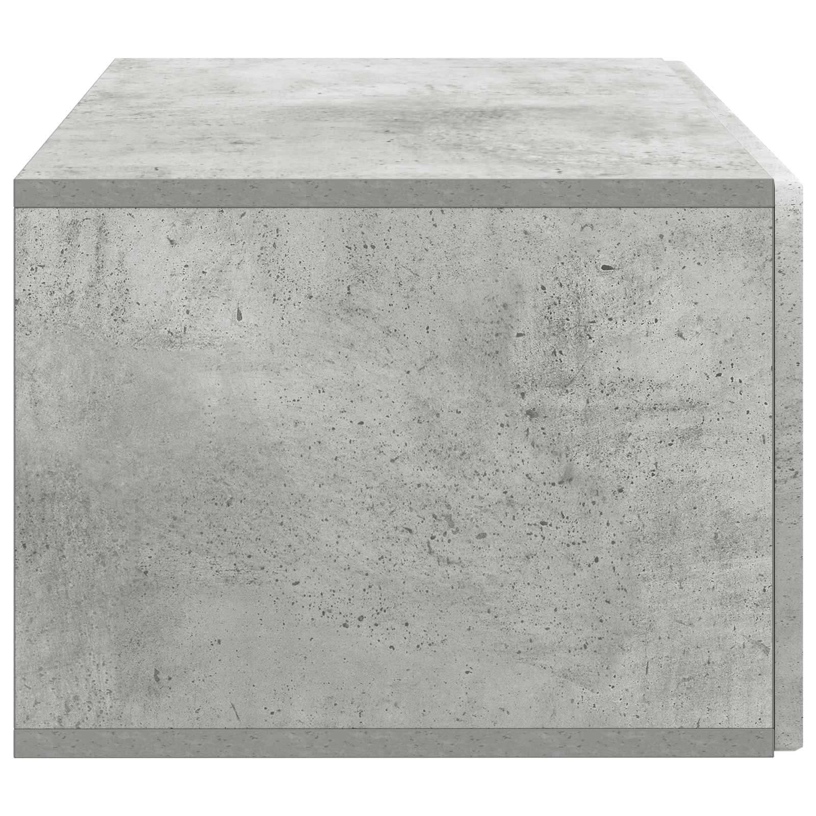 Wandmontierter TV-Schrank 59,5 x 41 x 30 cm Betongrau