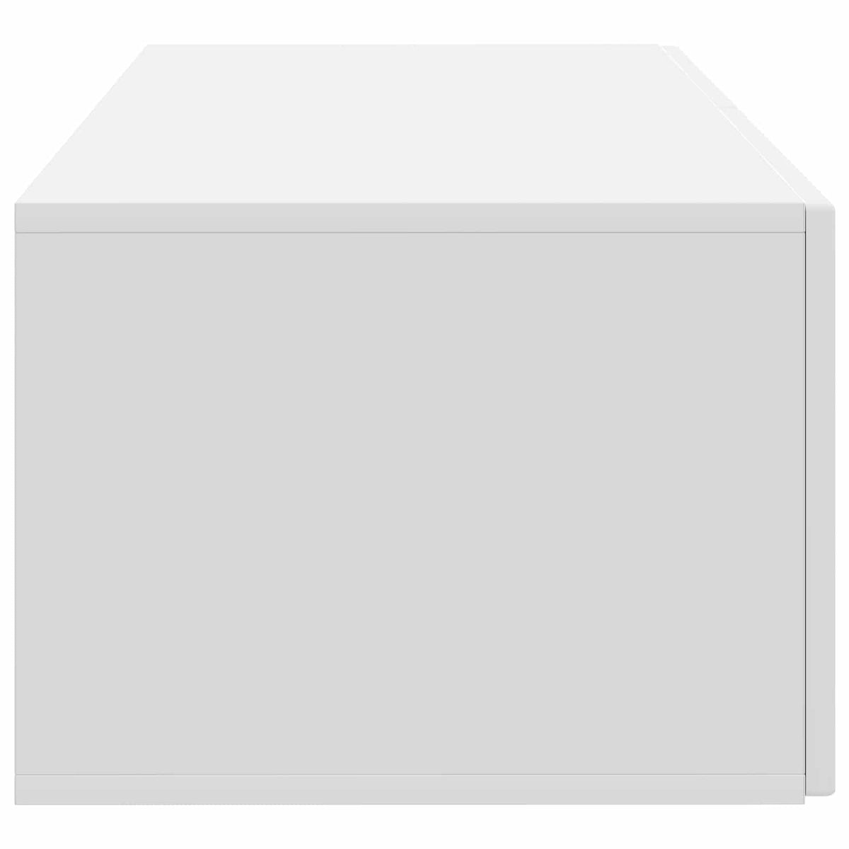 Wandmontierter TV-Schrank Weiß 78,5 x 41 x 30 cm Holzwerkstoff