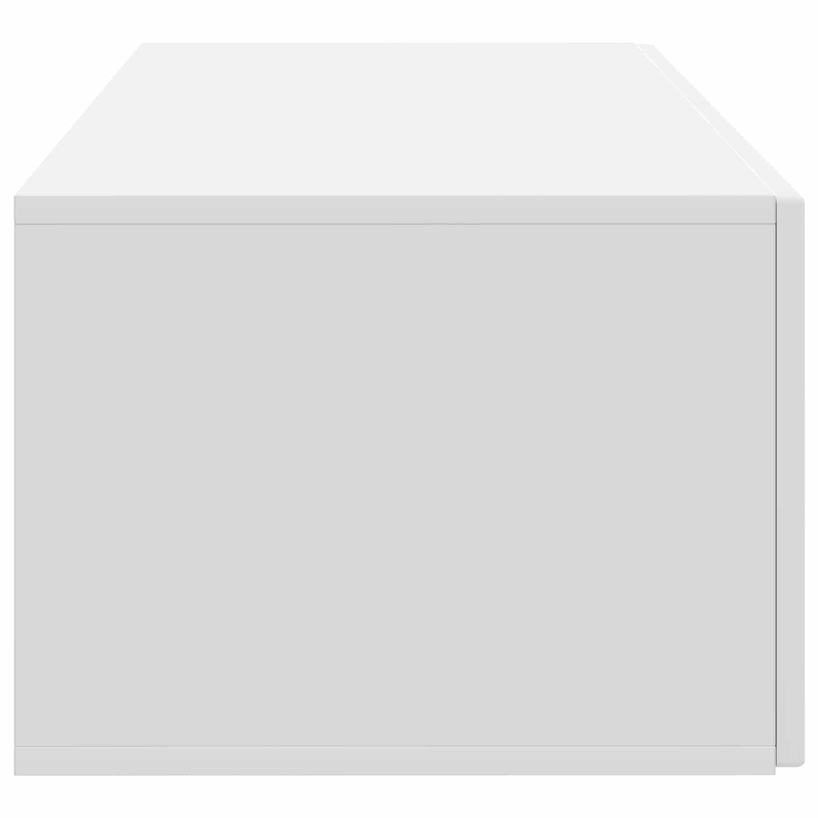 Wandmontierter TV-Schrank Weiß 78,5 x 41 x 30 cm Holzwerkstoff