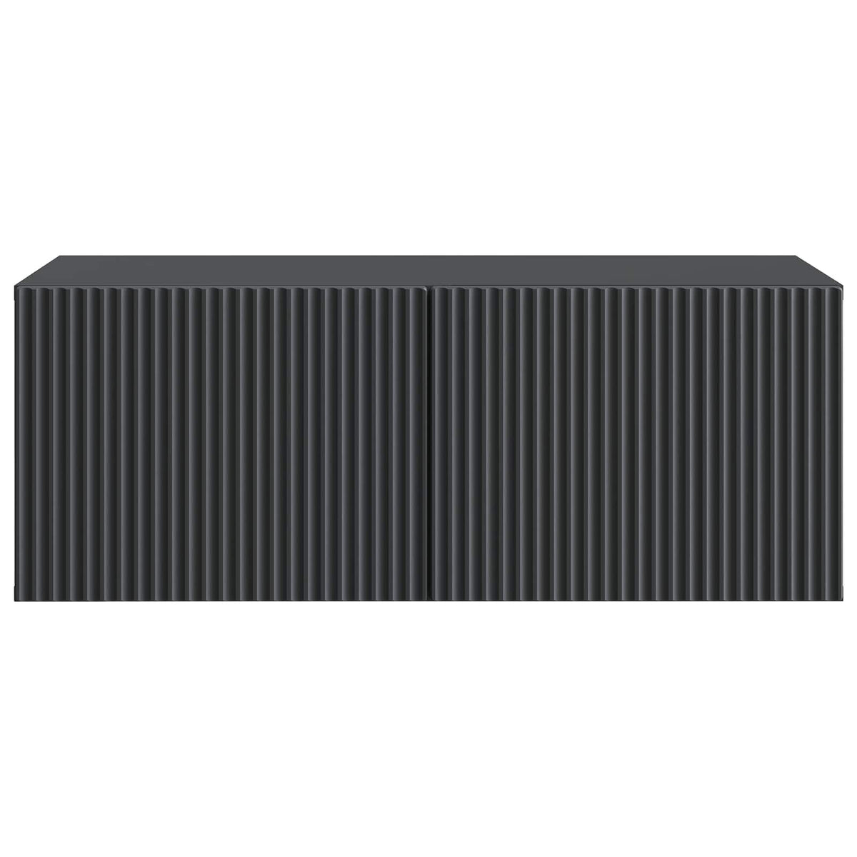 Wandmontierter TV-Schrank 78,5 x 41 x 30 cm Schwarz