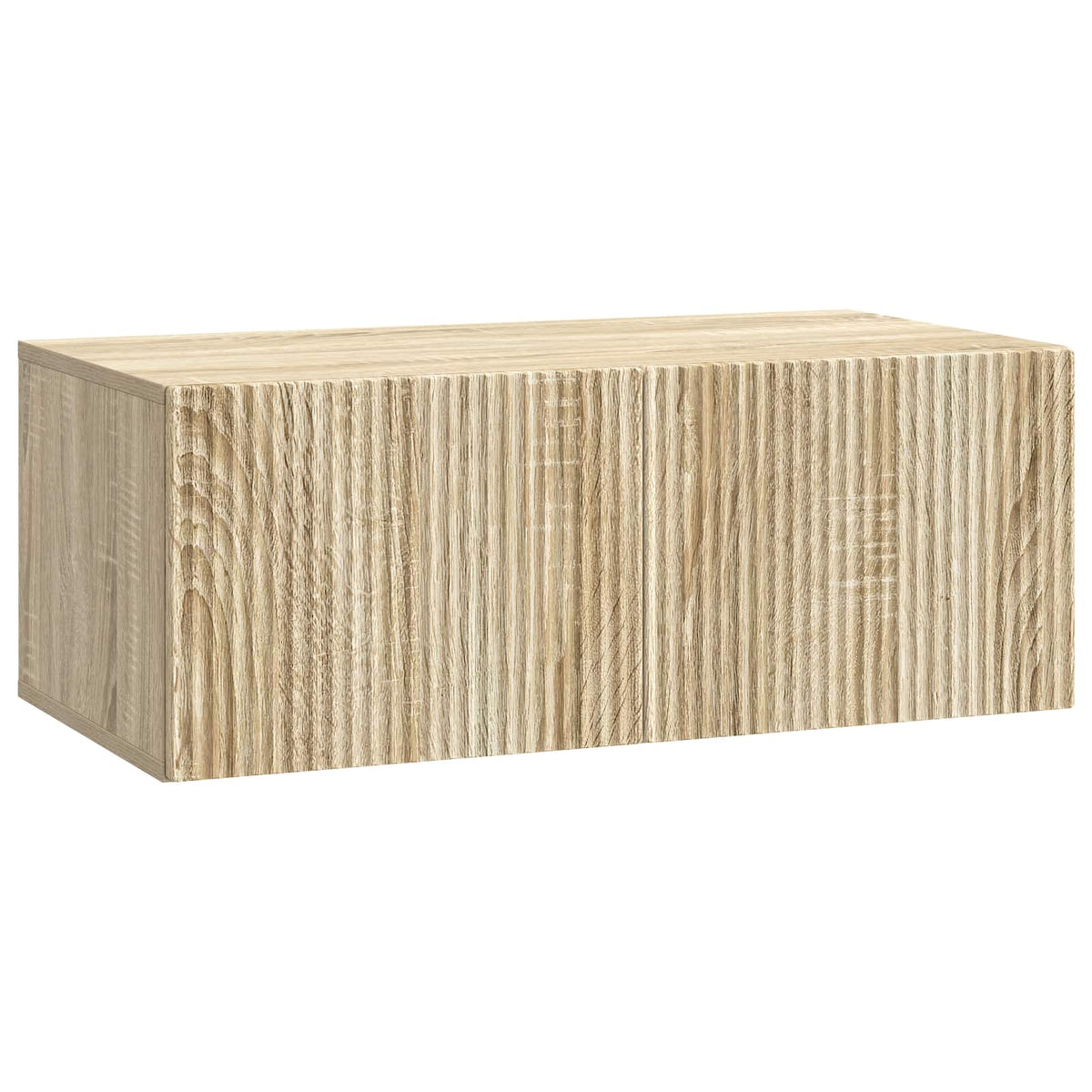 Wandmontierter TV-Schrank 78,5 x 41 x 30 cm Sonoma-Eiche