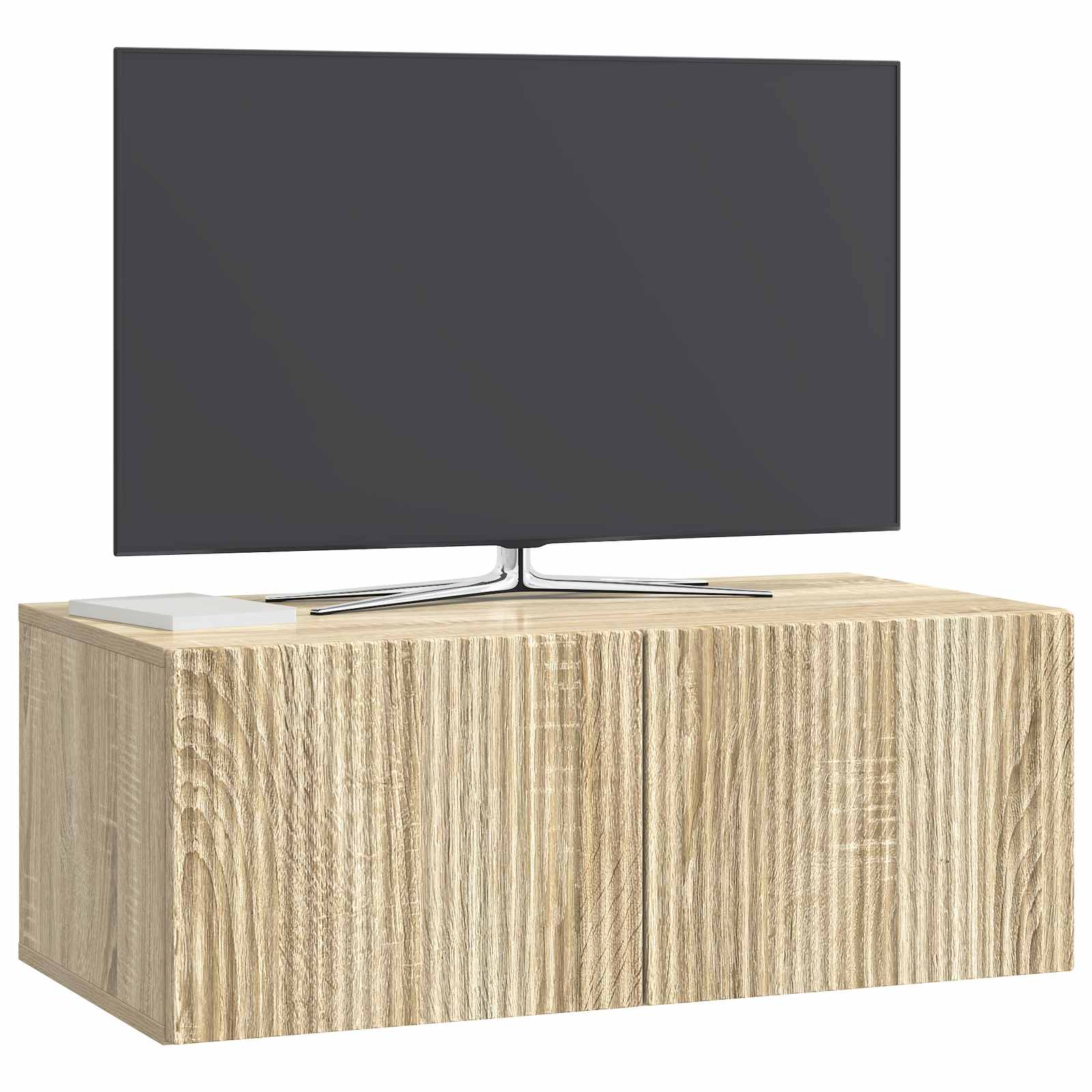 Wandmontierter TV-Schrank 78,5 x 41 x 30 cm Sonoma-Eiche
