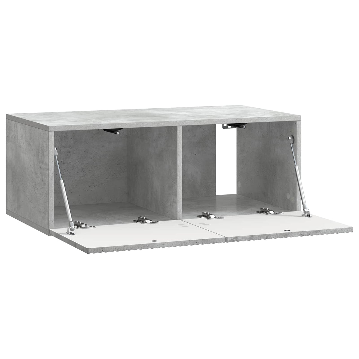 Wandmontierter TV-Schrank 78,5 x 41 x 30 cm Betongrau