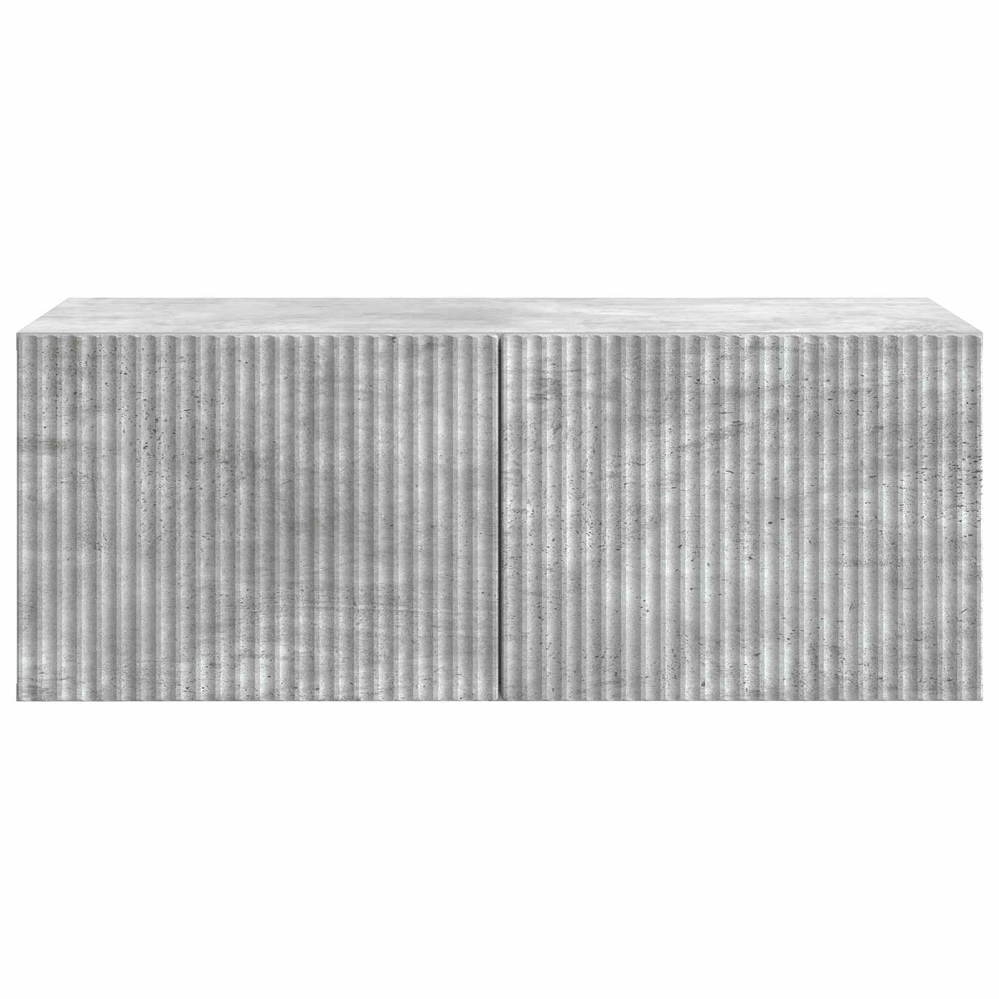 Wandmontierter TV-Schrank 78,5 x 41 x 30 cm Betongrau
