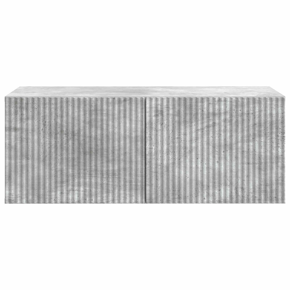 Wandmontierter TV-Schrank 78,5 x 41 x 30 cm Betongrau