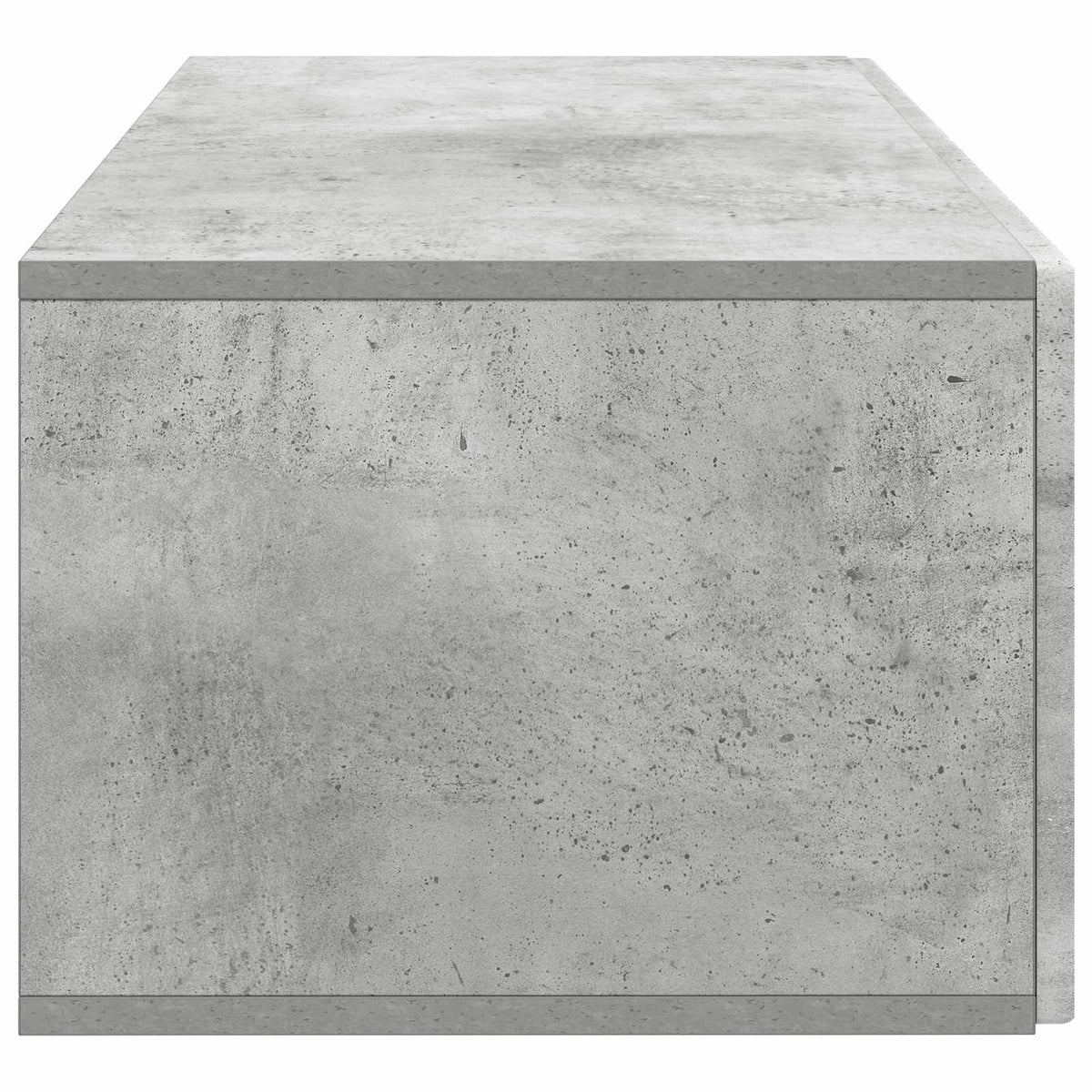 Wandmontierter TV-Schrank 78,5 x 41 x 30 cm Betongrau