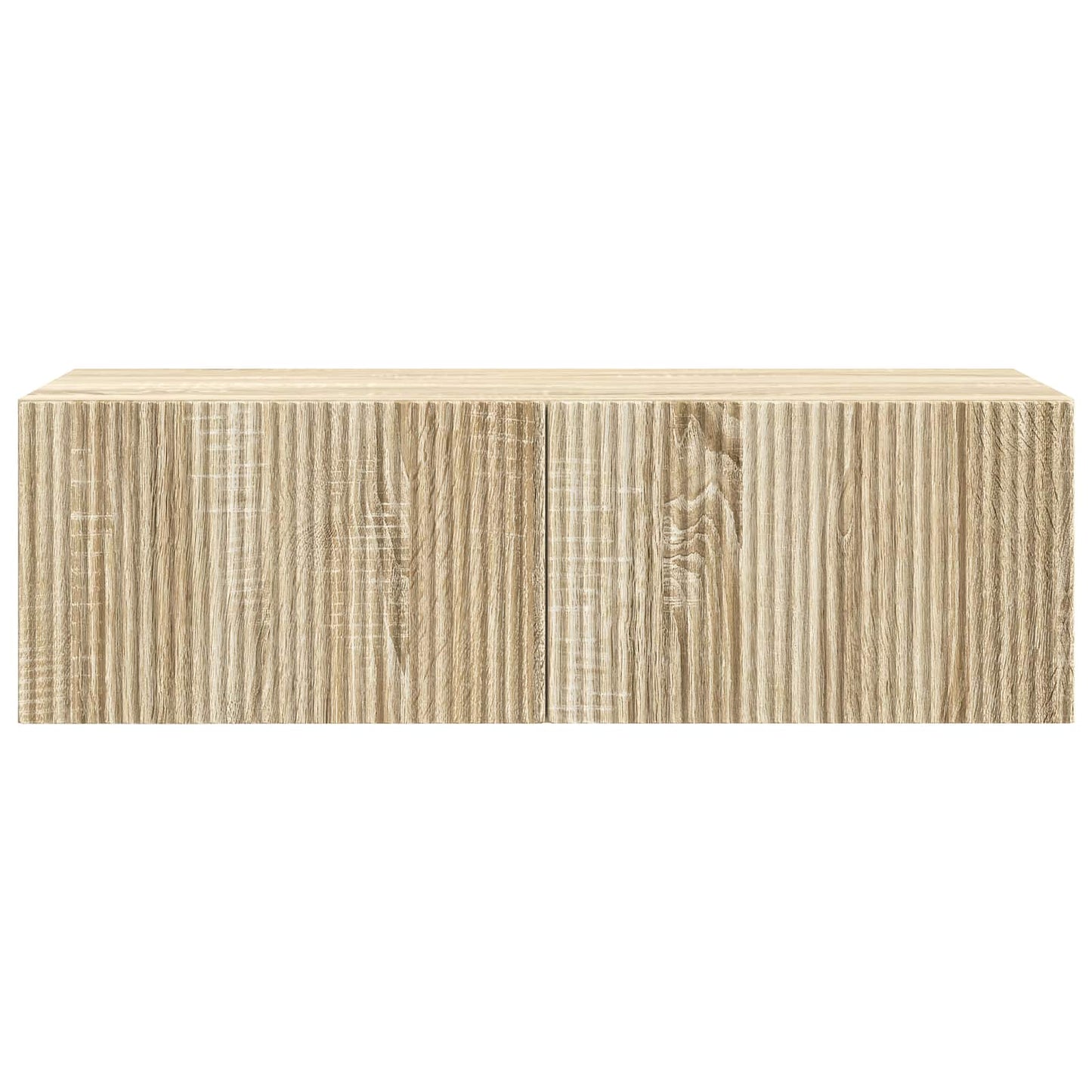 Wandmontierter TV-Schrank 98 x 41 x 30 cm Sonoma-Eiche