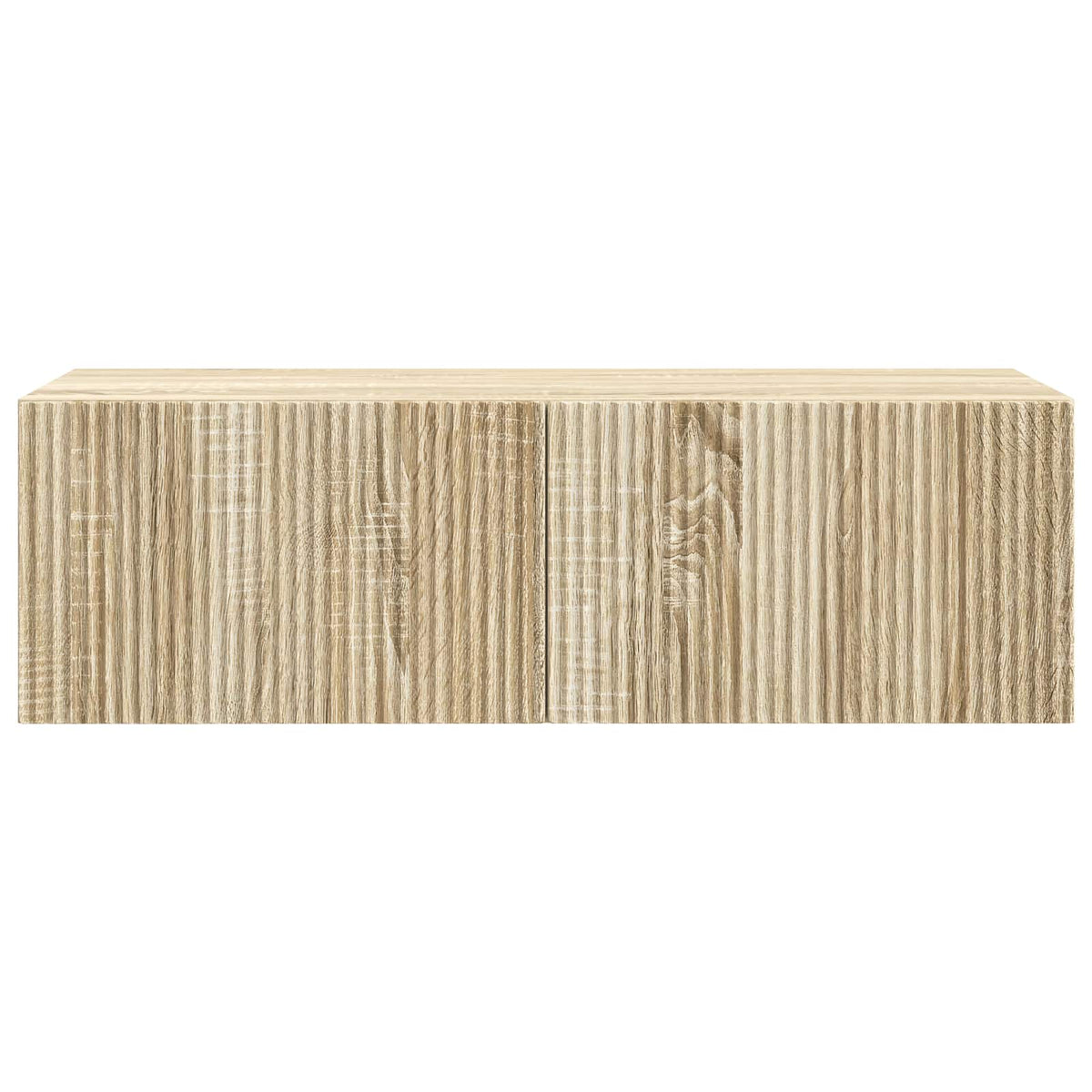 Wandmontierter TV-Schrank 98 x 41 x 30 cm Sonoma-Eiche