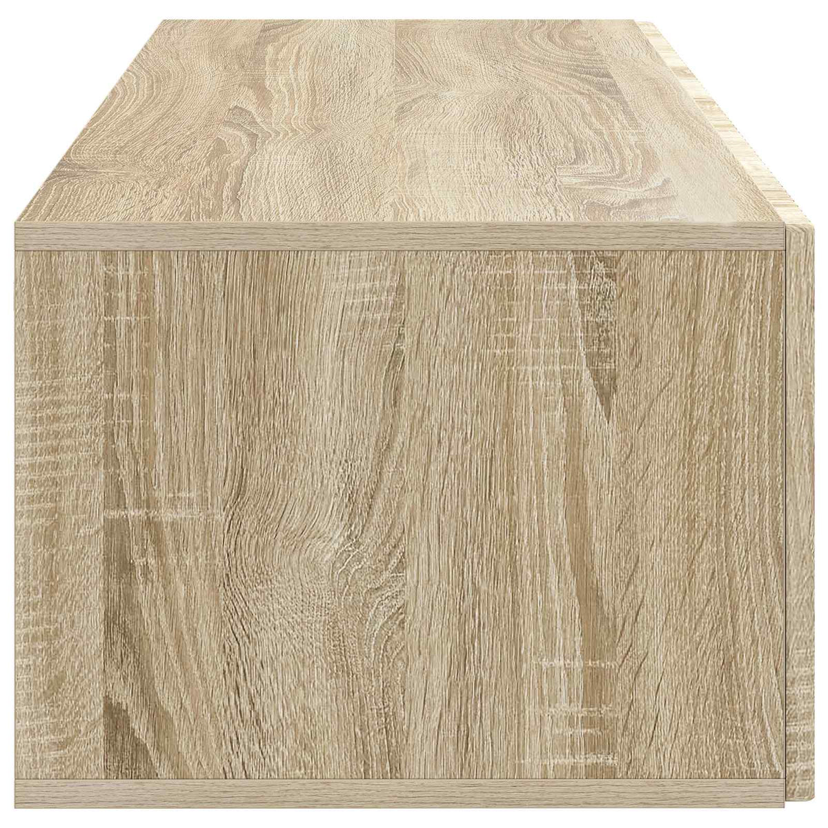 Wandmontierter TV-Schrank 98 x 41 x 30 cm Sonoma-Eiche