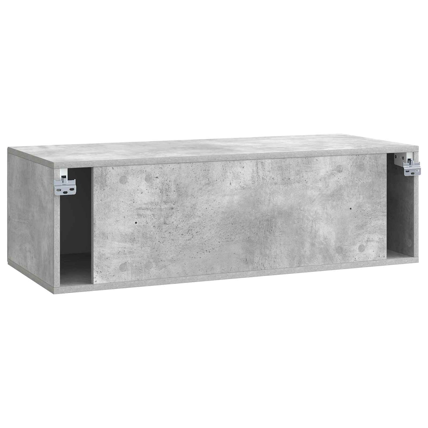 Wandmontierter TV-Schrank 98 x 41 x 30 cm Betongrau