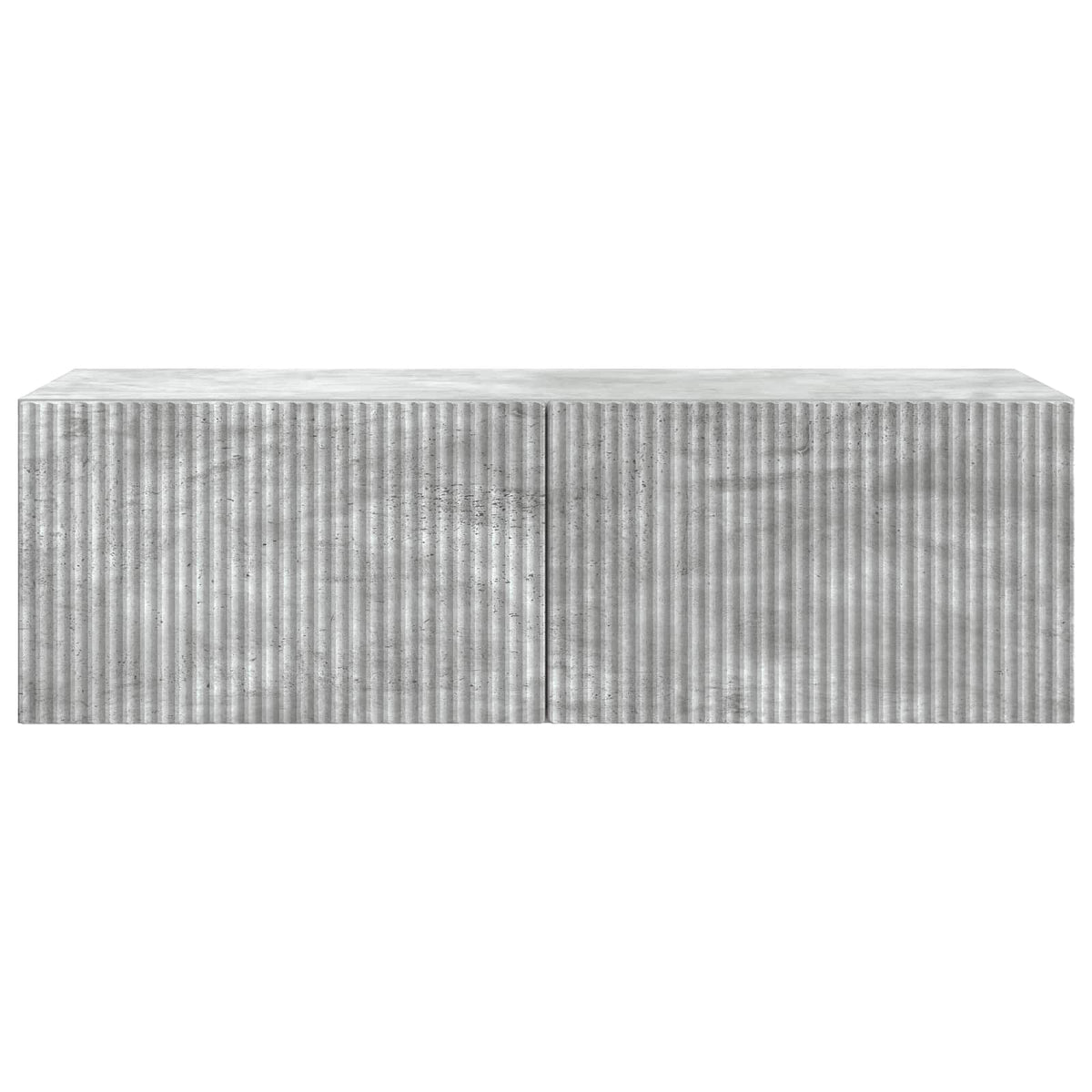 Wandmontierter TV-Schrank 98 x 41 x 30 cm Betongrau