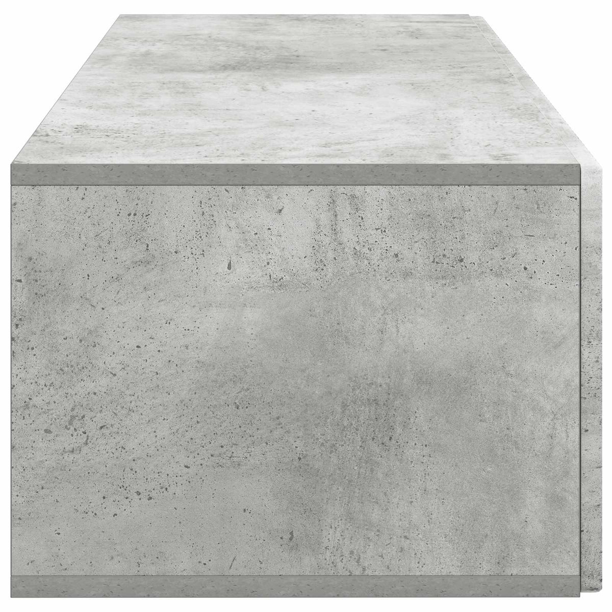 Wandmontierter TV-Schrank 98 x 41 x 30 cm Betongrau
