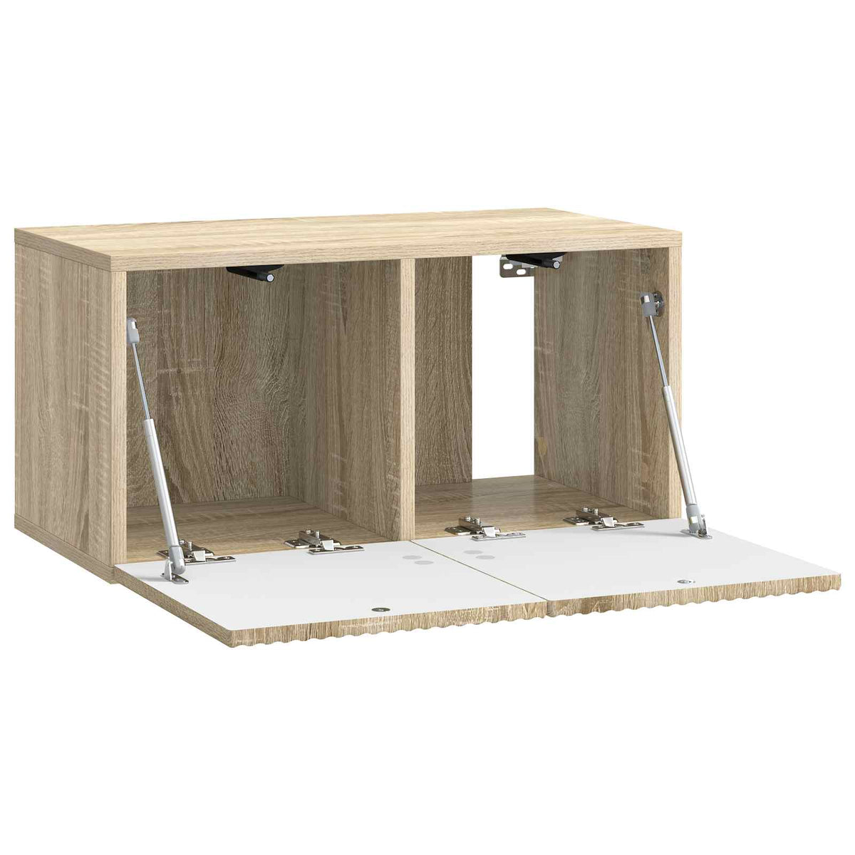 Wandmontierter TV-Schrank 59,5 x 31 x 30 cm Sonoma-Eiche