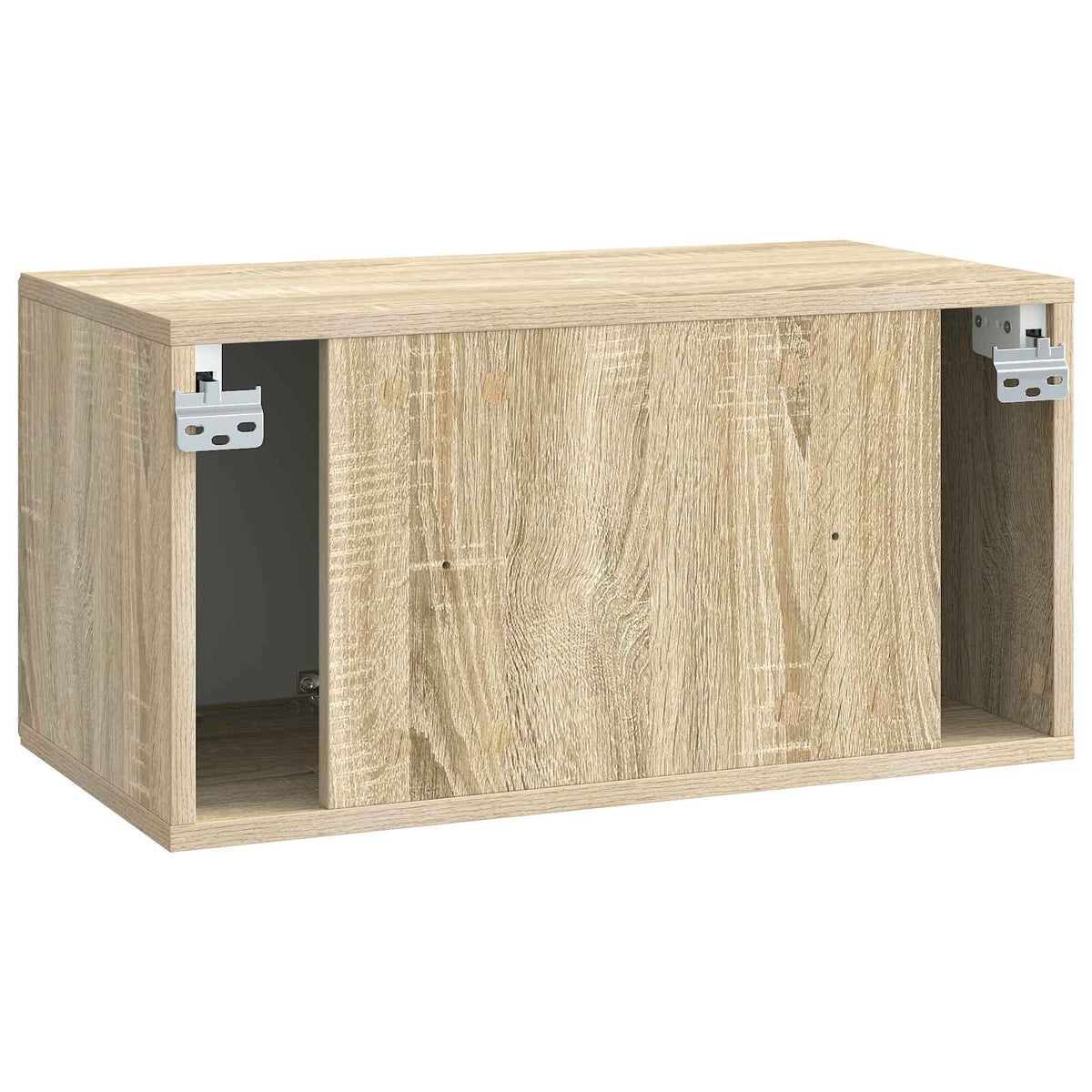 Wandmontierter TV-Schrank 59,5 x 31 x 30 cm Sonoma-Eiche