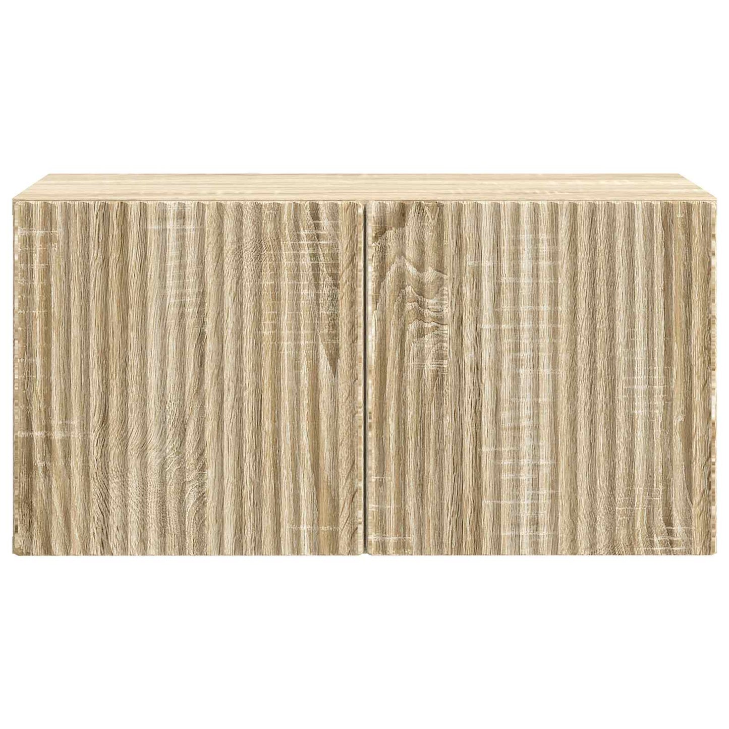 Wandmontierter TV-Schrank 59,5 x 31 x 30 cm Sonoma-Eiche