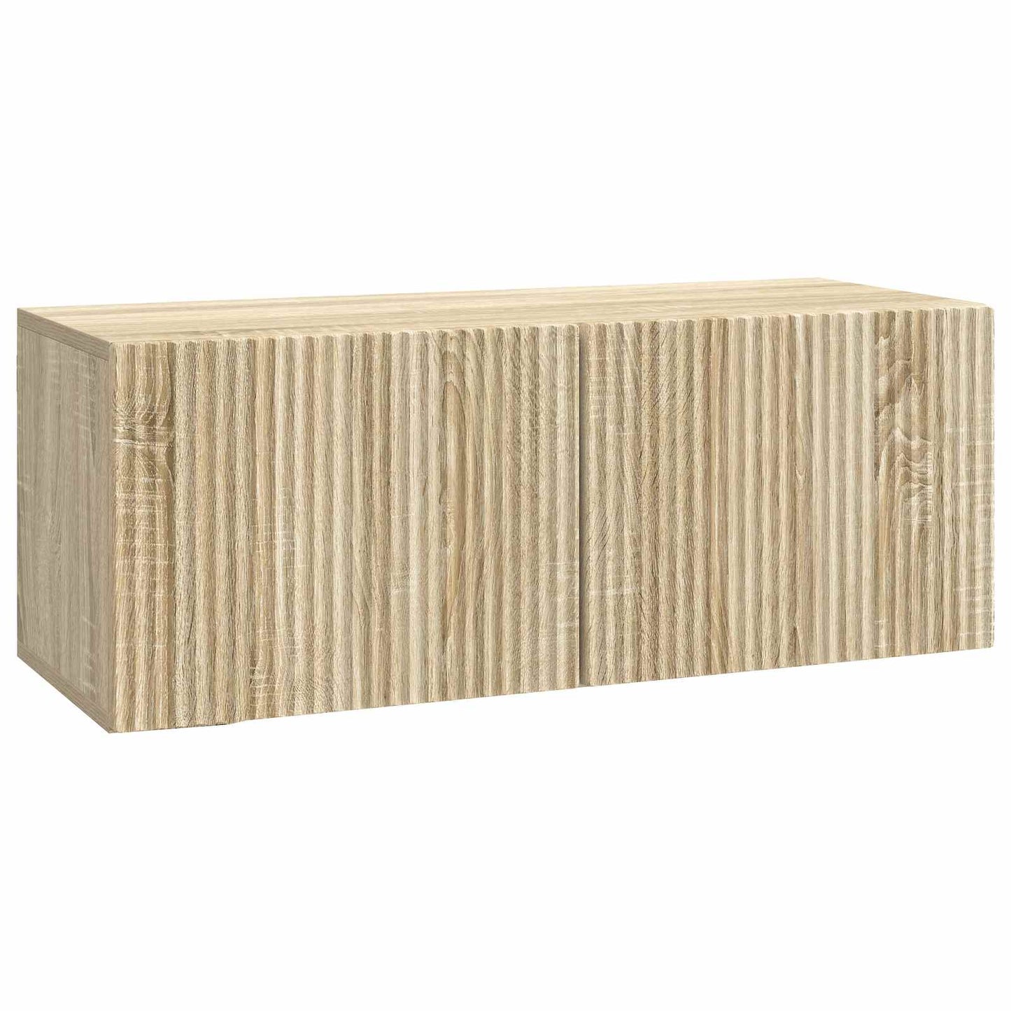 Wandmontierter TV-Schrank 78,5 x 31 x 30 cm Sonoma-Eiche