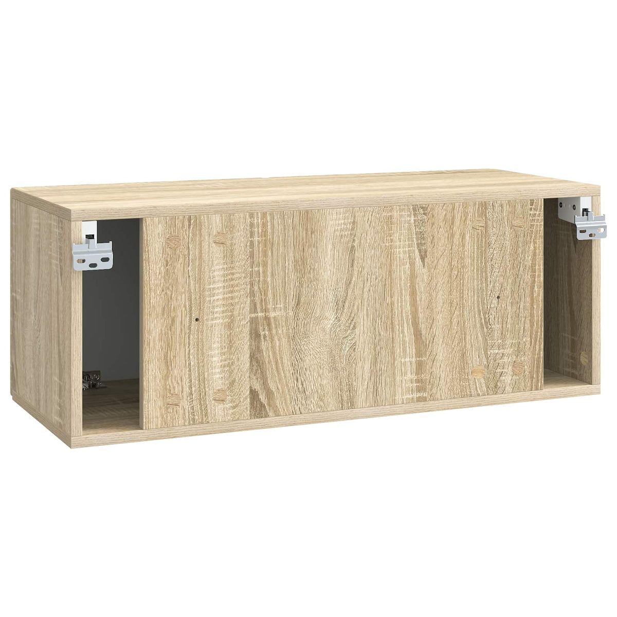 Wandmontierter TV-Schrank 78,5 x 31 x 30 cm Sonoma-Eiche