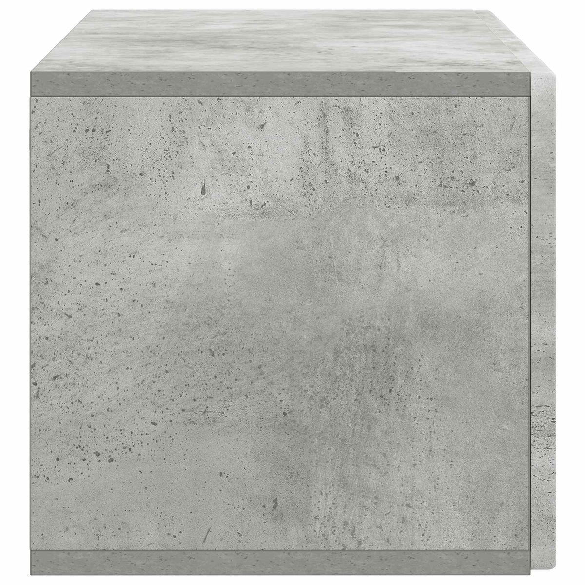 Wandmontierter TV-Schrank 78,5 x 31 x 30 cm Betongrau