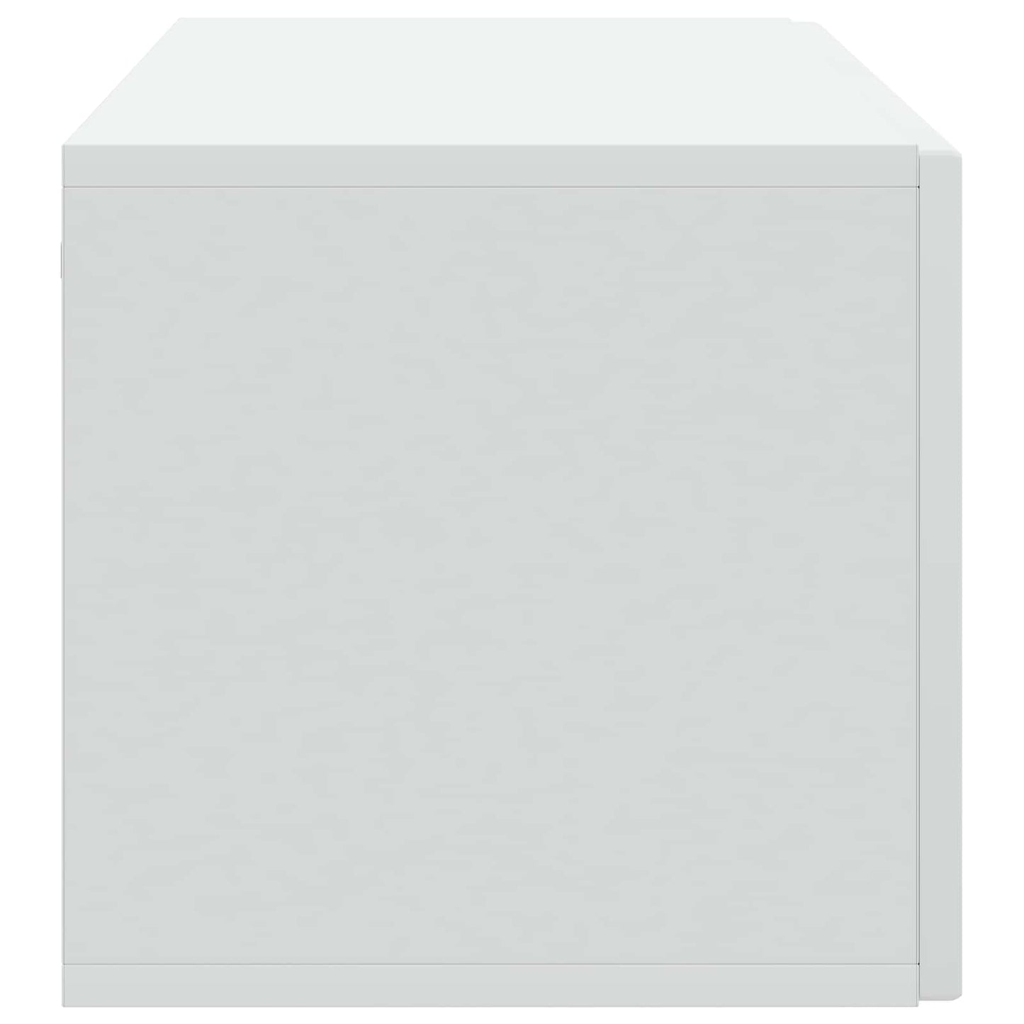 Wandmontierter TV-Schrank Weiß 98 x 31 x 30 cm Holzwerkstoff