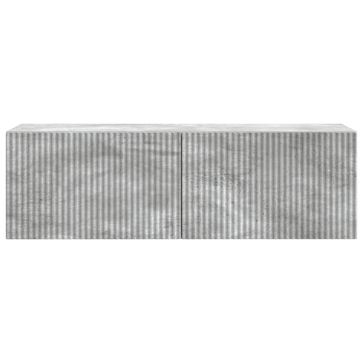 Wandmontierter TV-Schrank 98 x 31 x 30 cm Betongrau