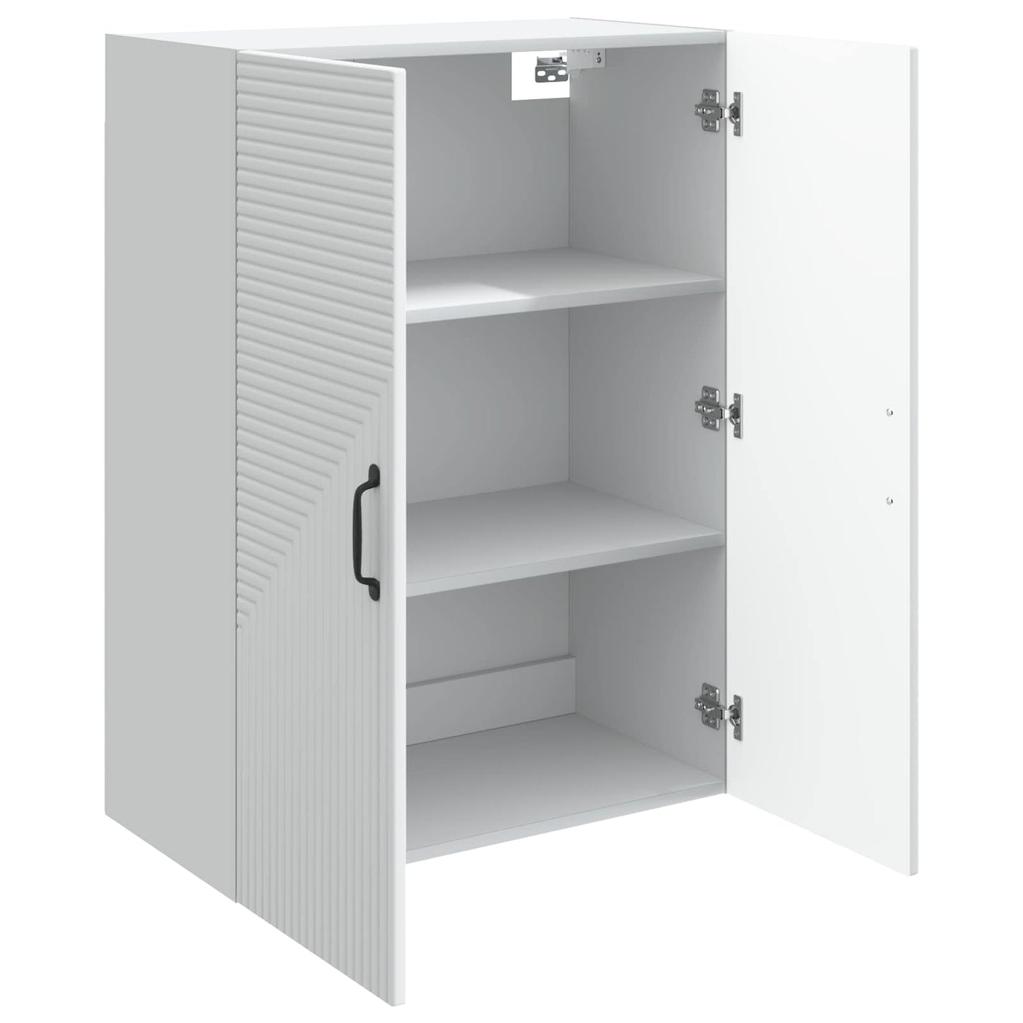 Wandschrank Weiß 66 x 34,5 x 90 cm Holzwerkstoff