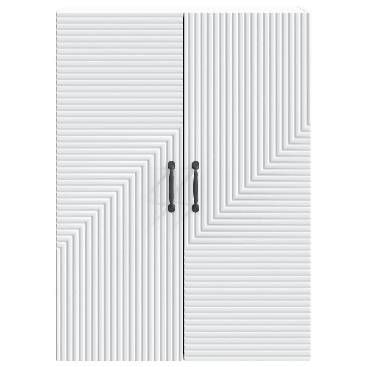 Wandschrank Weiß 66 x 34,5 x 90 cm Holzwerkstoff