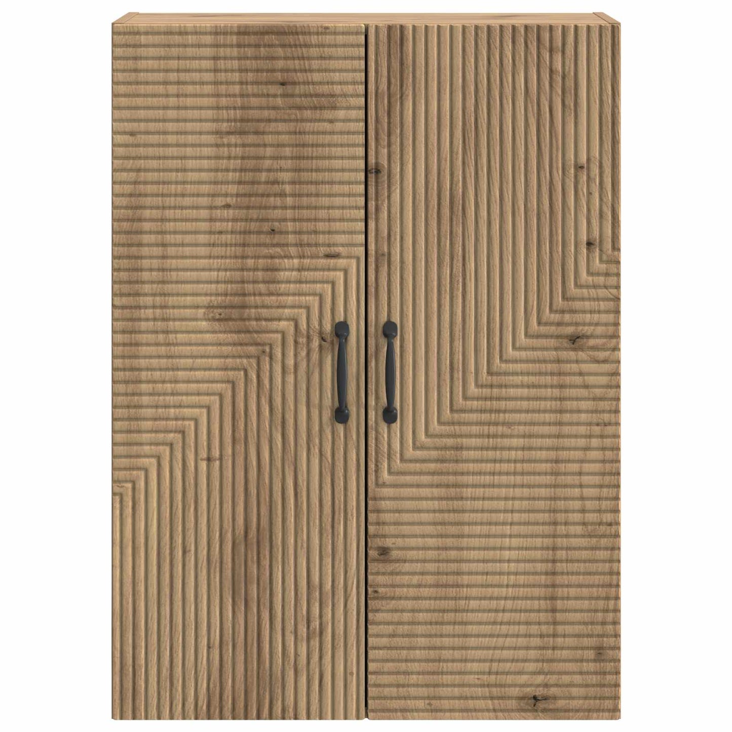 Wandschrank 66 x 34,5 x 90 cm Holzwerkstoff Artisan-Eiche