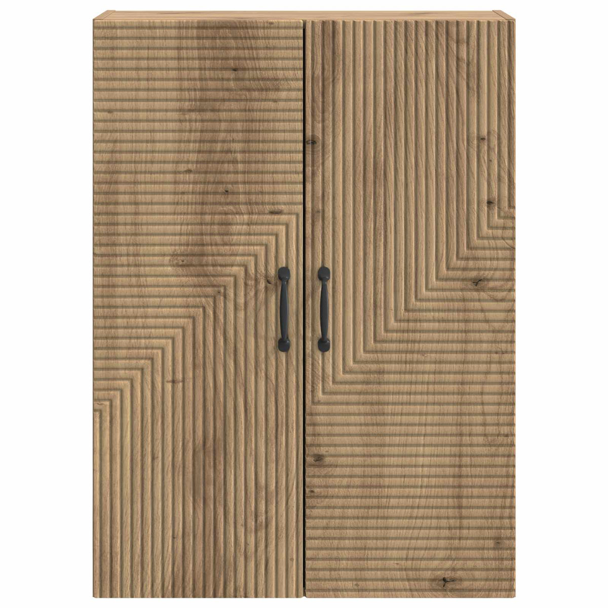 Wandschrank 66 x 34,5 x 90 cm Holzwerkstoff Artisan-Eiche