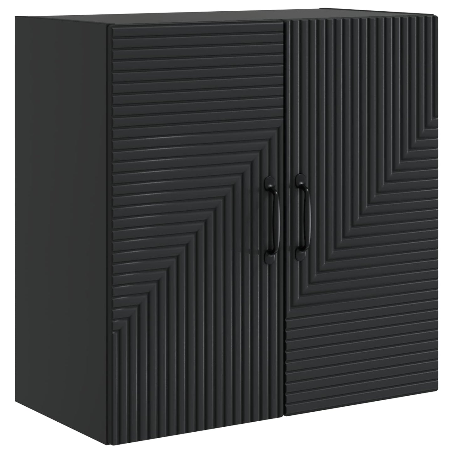 Wandschrank Schwarz 59 x 31 x 60 cm Holzwerkstoff