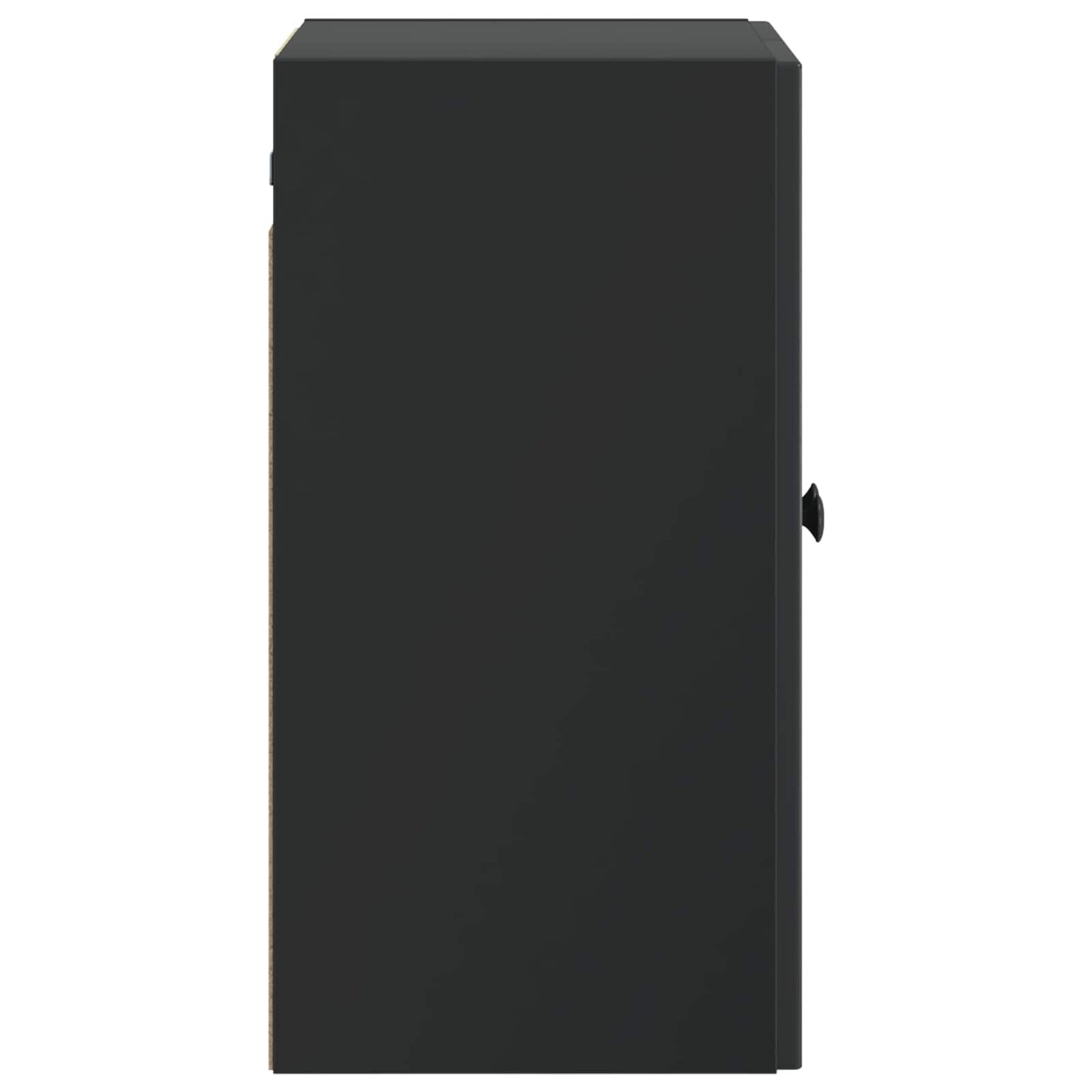 Wandschrank Schwarz 59 x 31 x 60 cm Holzwerkstoff