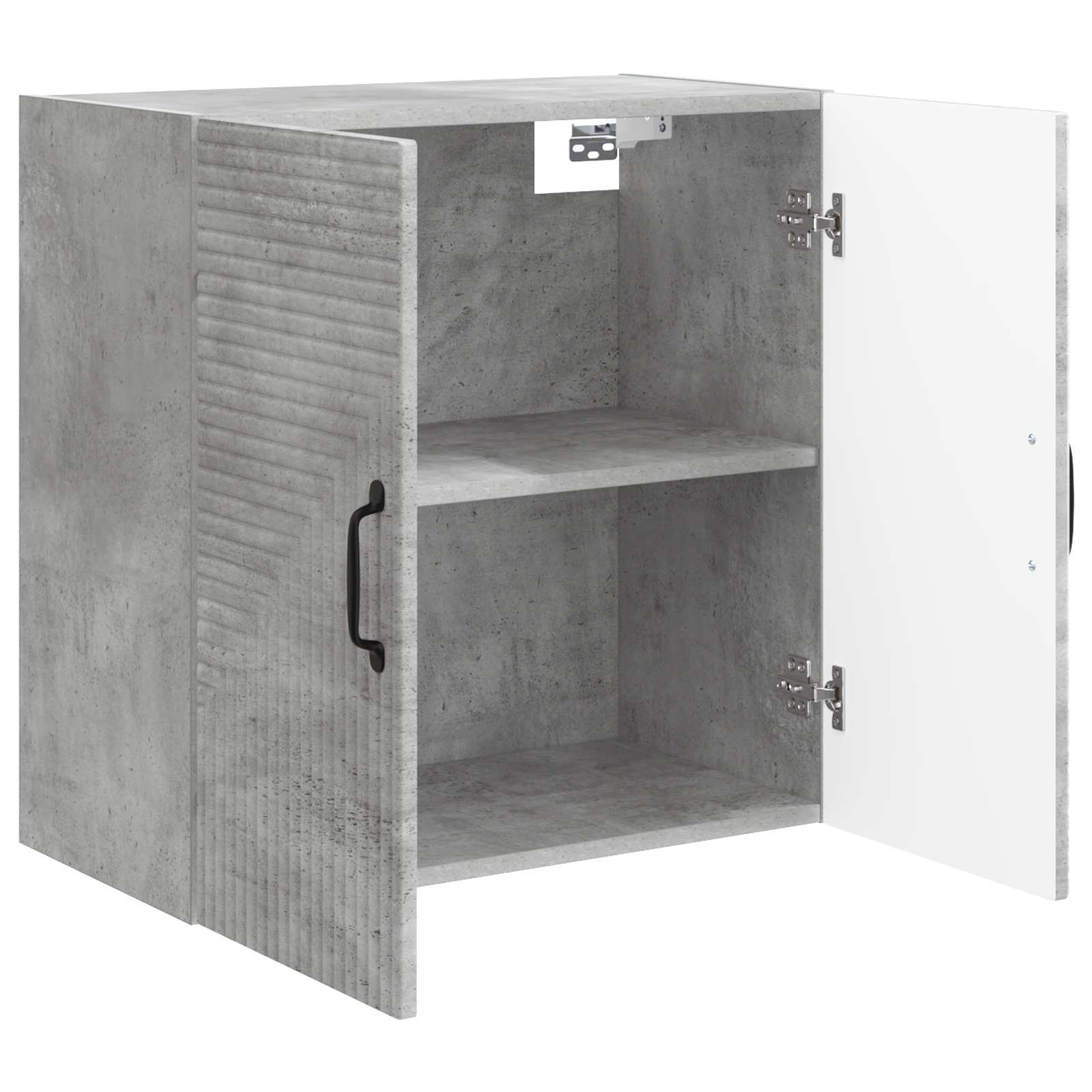 Wandschrank Betongrau 59 x 31 x 60 cm Holzwerkstoff