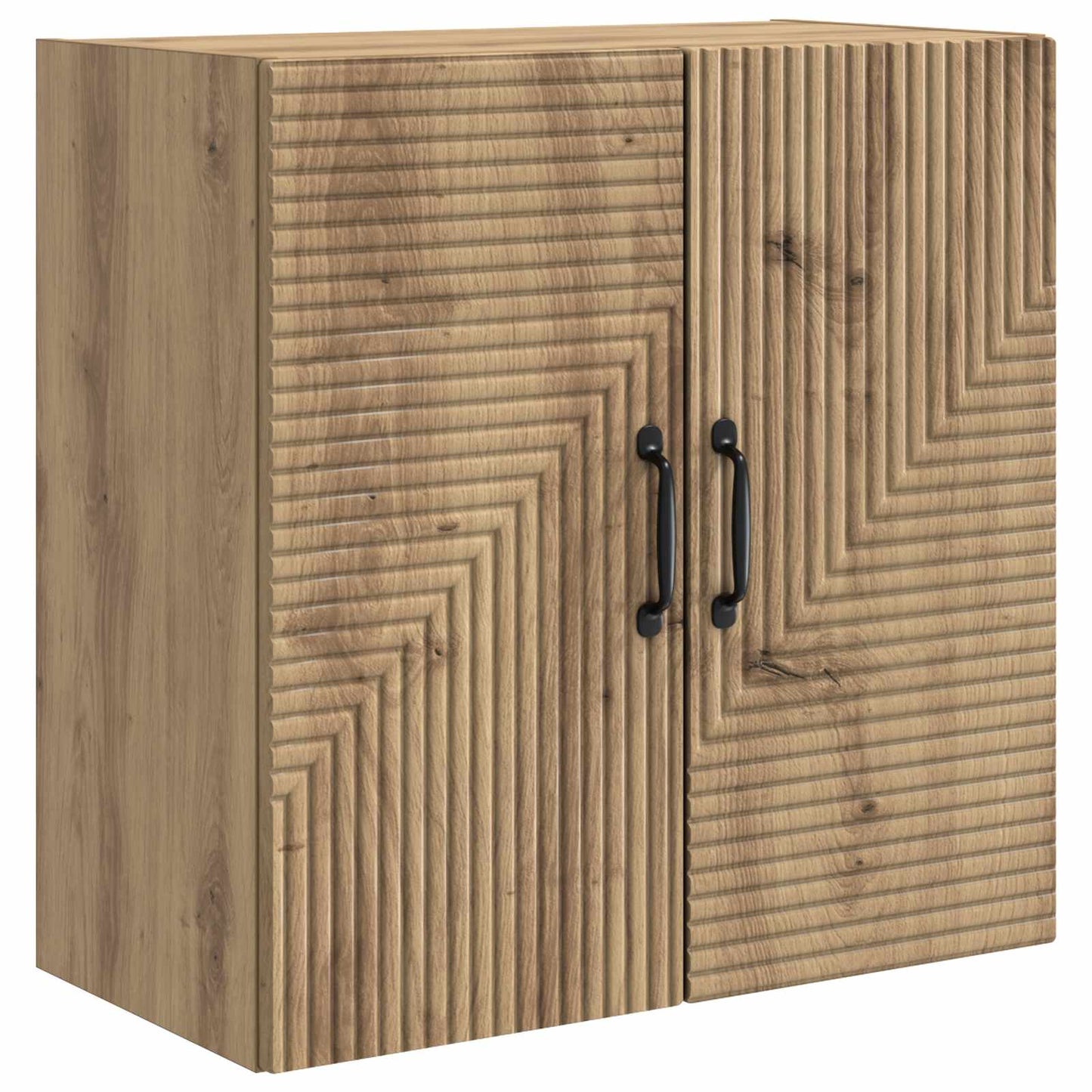 Wandschrank 59 x 31 x 60 cm Holzwerkstoff Artisan-Eiche