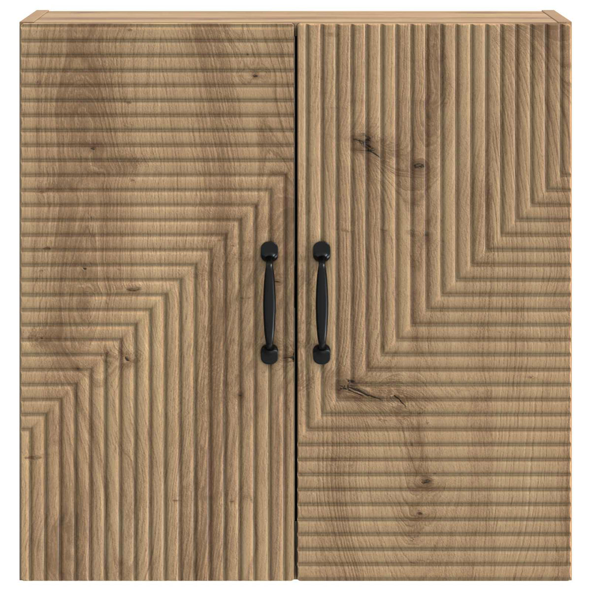 Wandschrank 59 x 31 x 60 cm Holzwerkstoff Artisan-Eiche