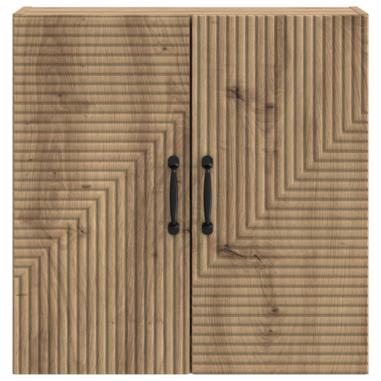 Wandschrank 59 x 31 x 60 cm Holzwerkstoff Artisan-Eiche