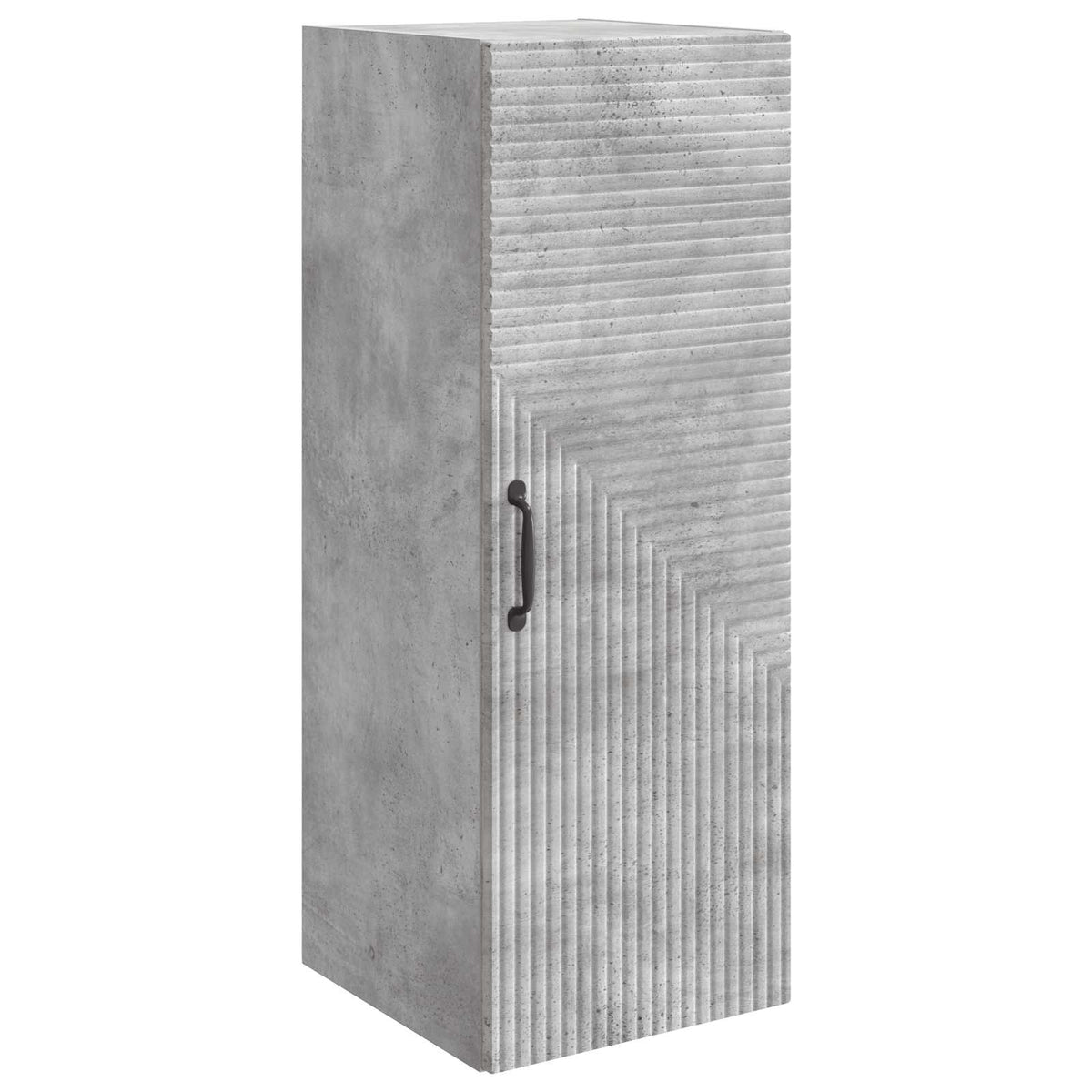 Wandschrank Betongrau 33 x 34,5 x 90 cm Holzwerkstoff