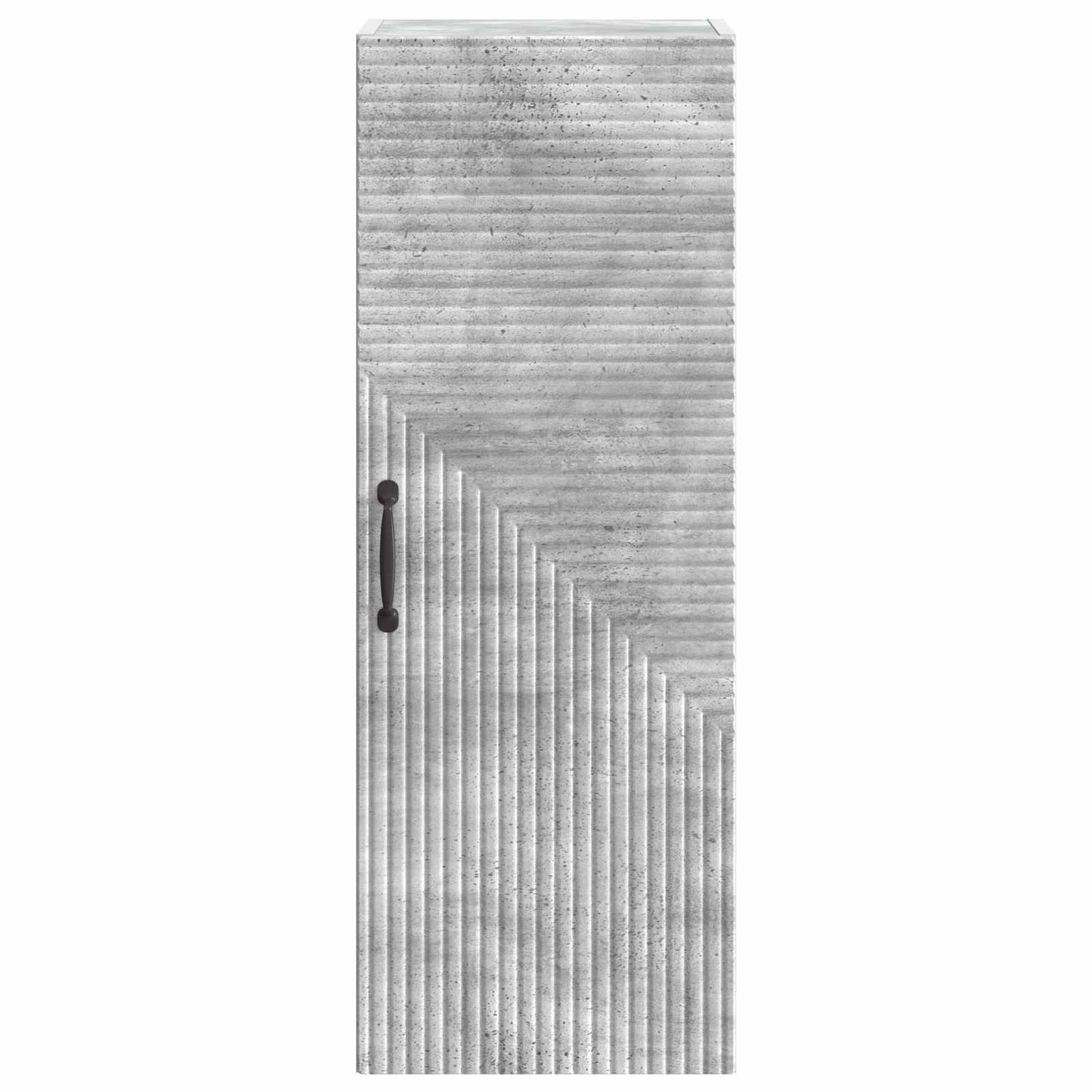 Wandschrank Betongrau 33 x 34,5 x 90 cm Holzwerkstoff