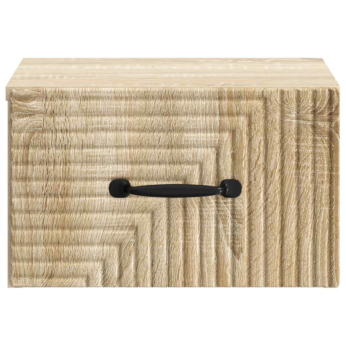 Wandmontierter Nachttisch Sonoma-Eiche 34,5 x 33 x 20 cm
