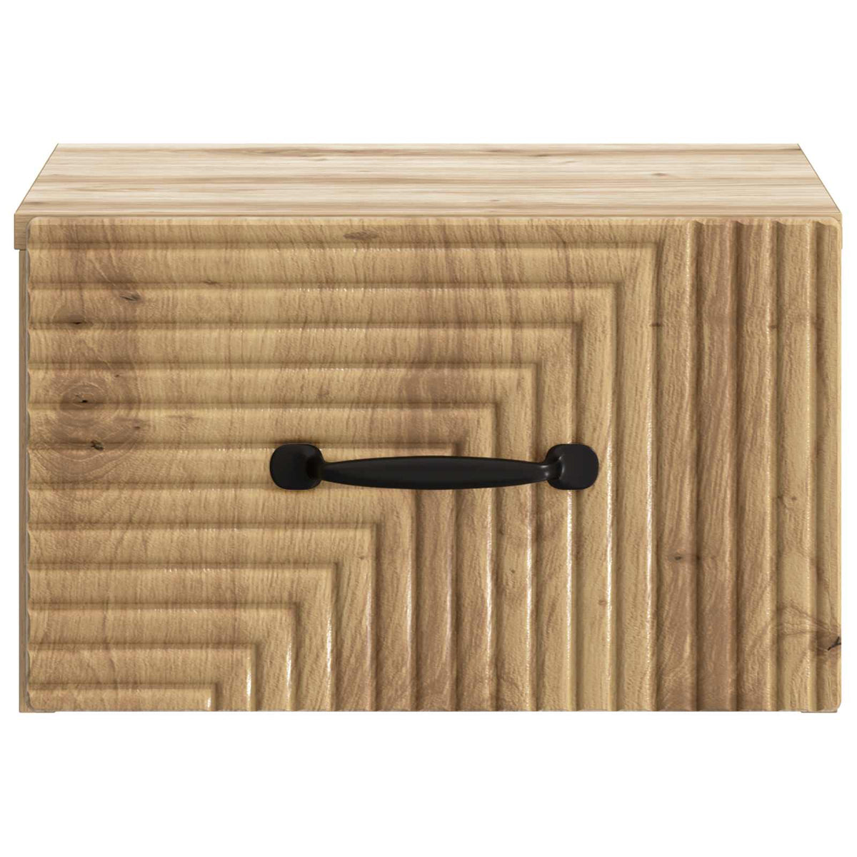 Wandmontierter Nachttisch 2 stk. Artisan-Eiche