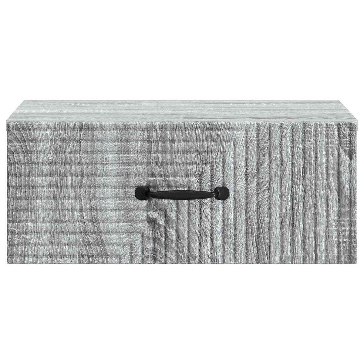 Wandmontierter Nachttisch 2 Stk. Sonoma-Grau 49 x 34,5 x 20 cm