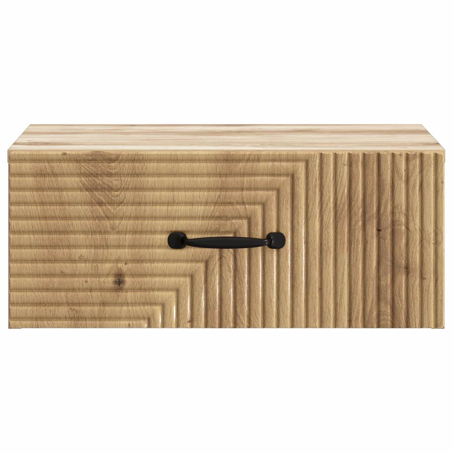Wandmontierter Nachttisch 2 stk. Artisan-Eiche