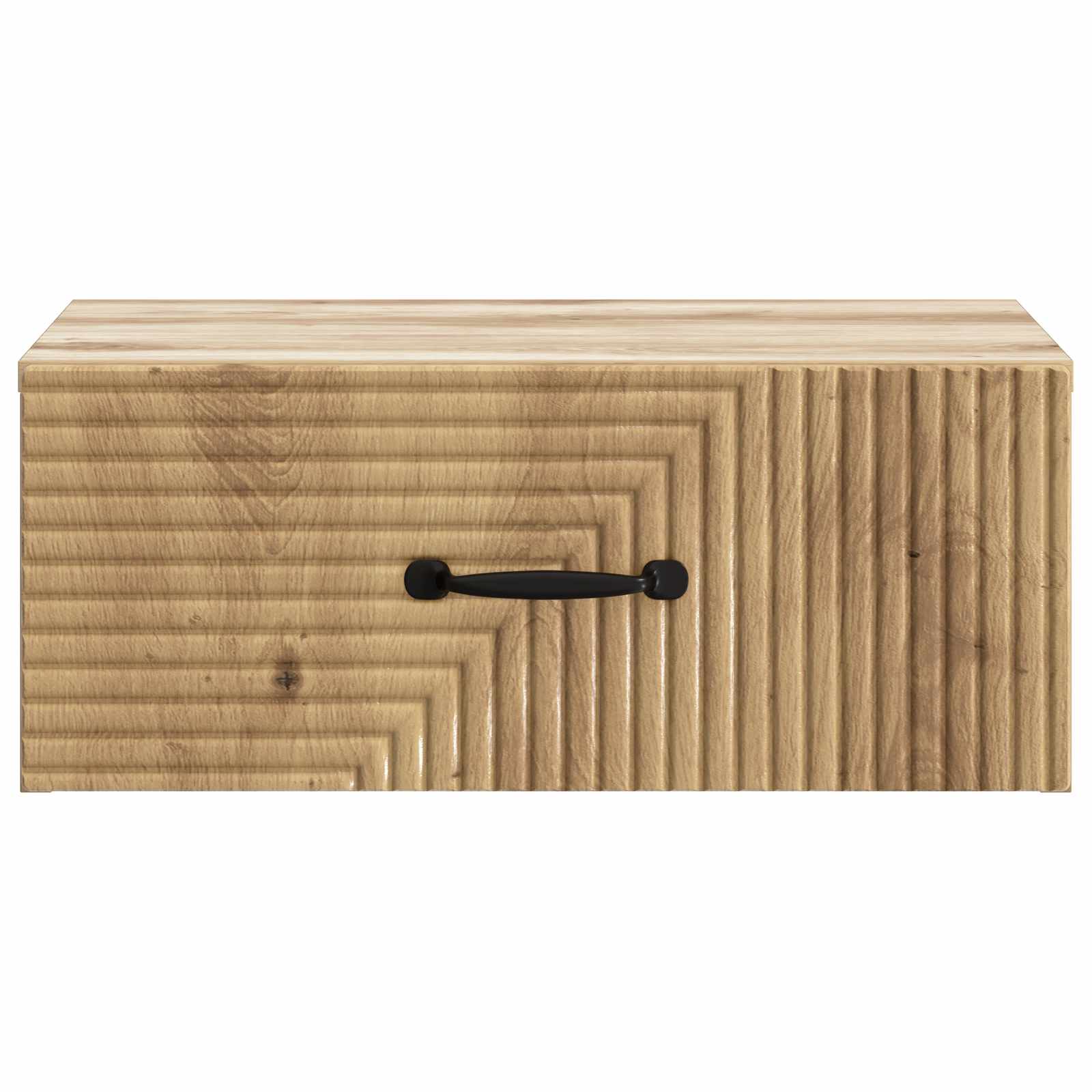 Wandmontierter Nachttisch 2 stk. Artisan-Eiche