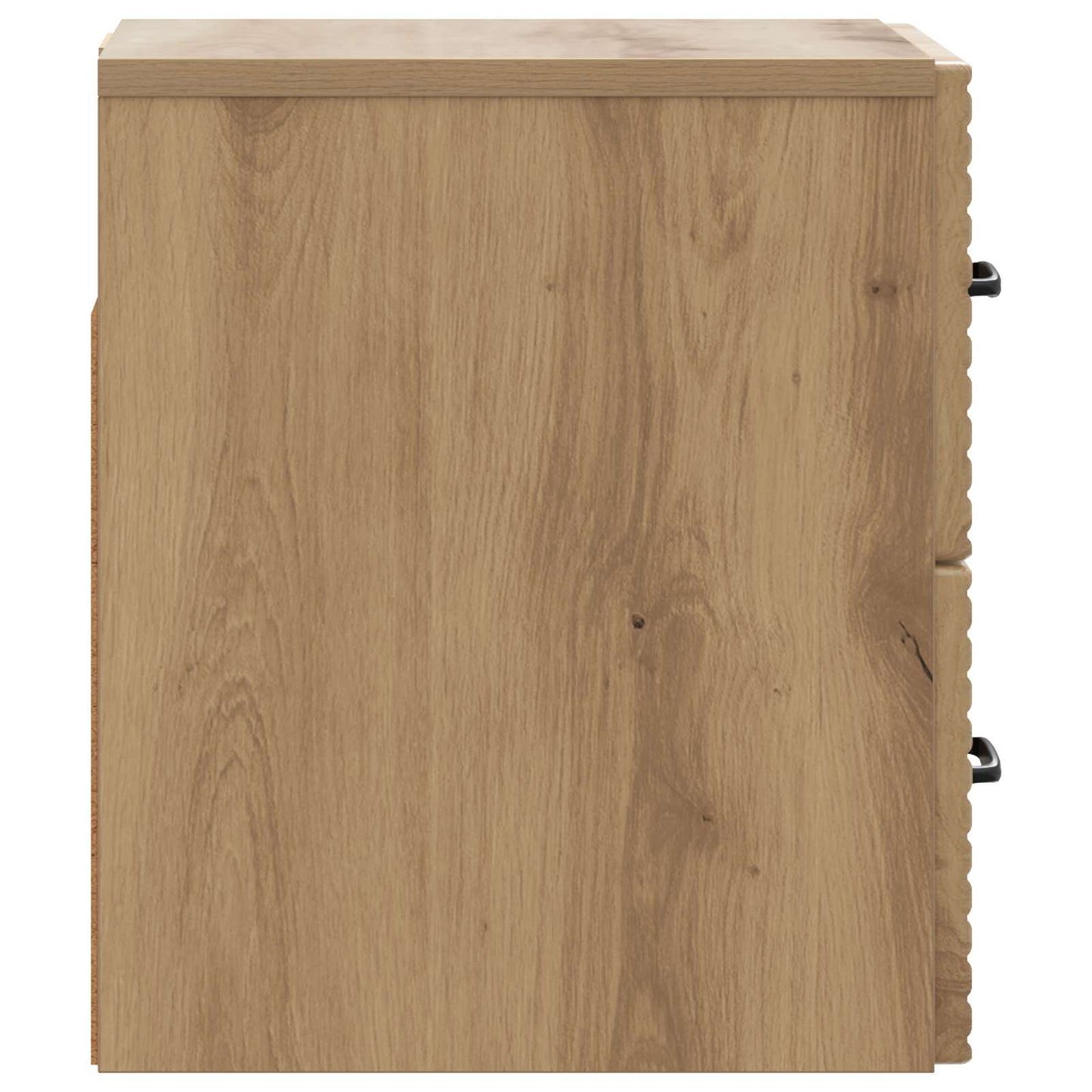 Wandmontierter Nachttisch 2 stk. Artisan-Eiche