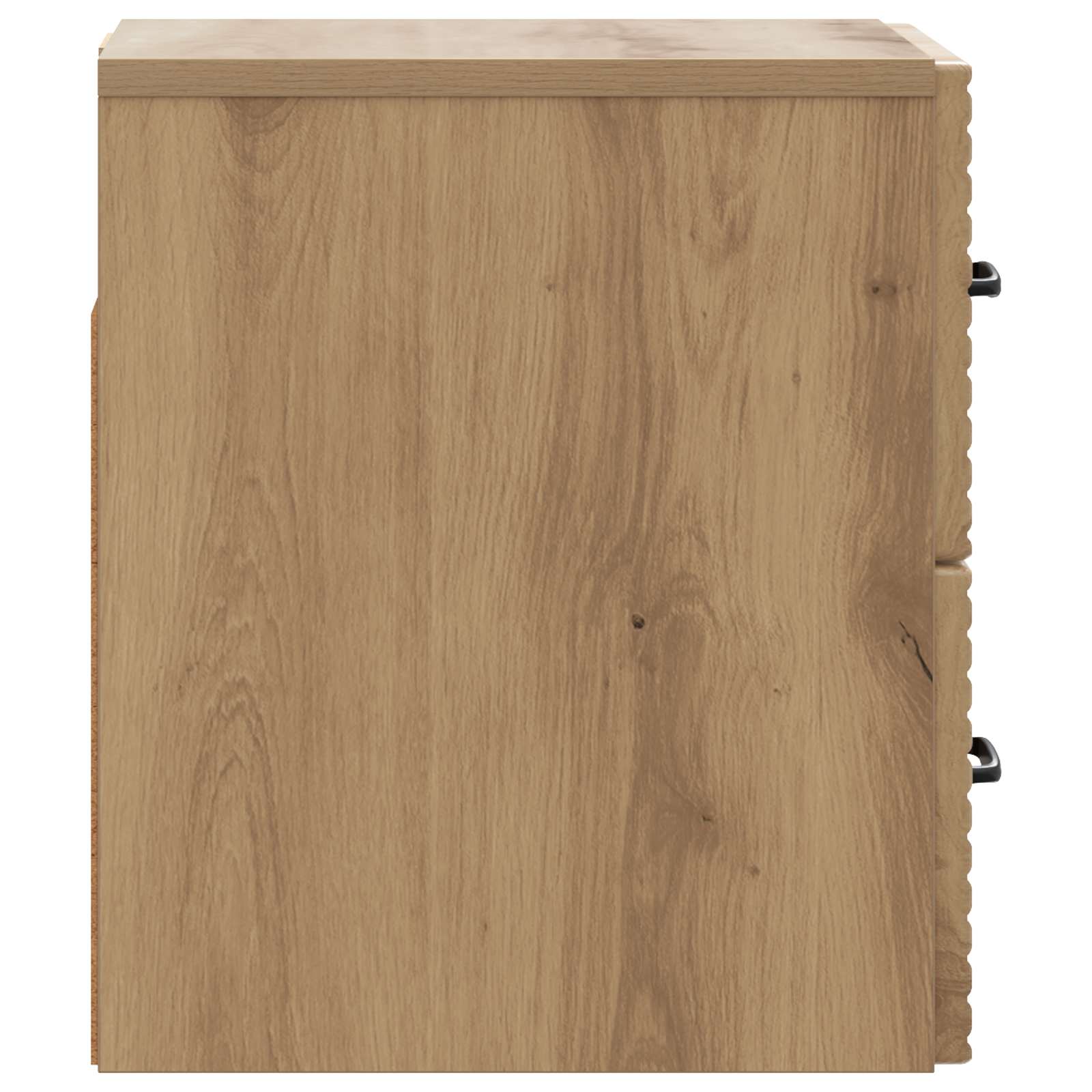 Wandmontierter Nachttisch 2 stk. Artisan-Eiche