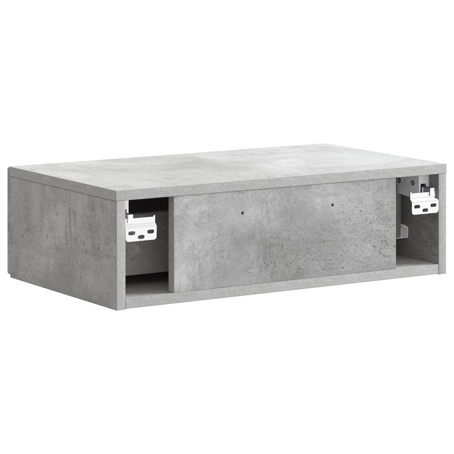 Wandmontierter Beistelltisch 59 x 34,5 x 17 cm Holzwerkstoff