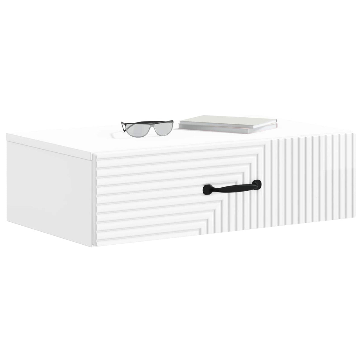 Wandmontierter Beistelltisch 59 x 34,5 x 17 cm Holzwerkstoff
