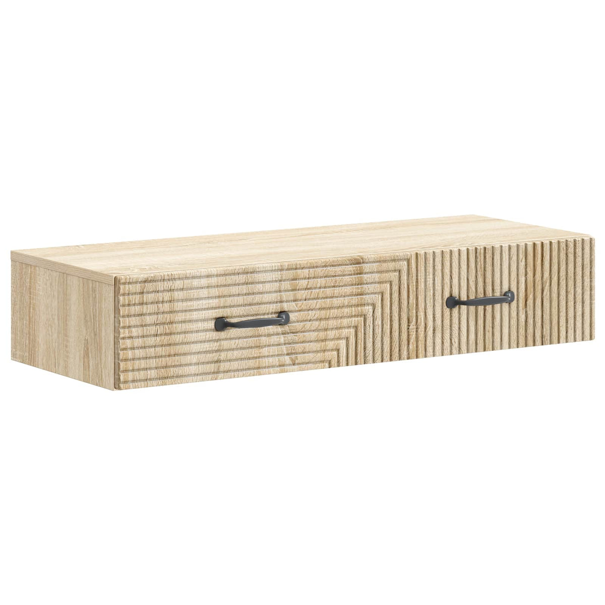 Wandmontierter Beistelltisch 87,5 x 34,5 x 17 cm Holzwerkstoff