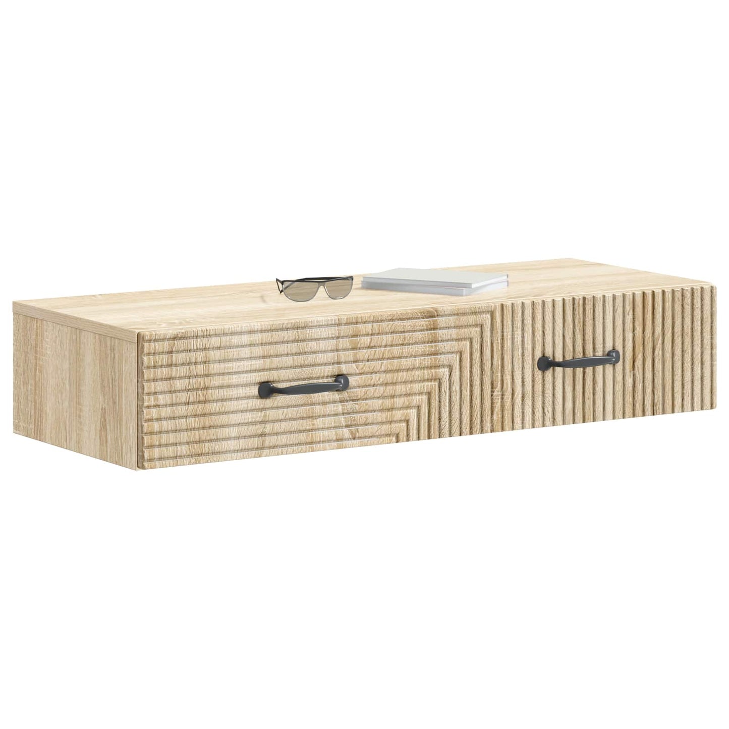 Wandmontierter Beistelltisch 87,5 x 34,5 x 17 cm Holzwerkstoff