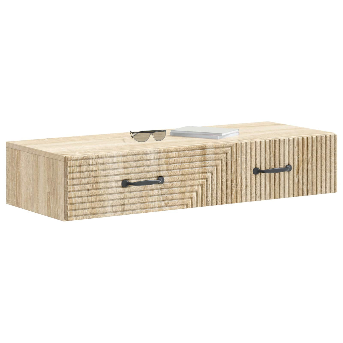 Wandmontierter Beistelltisch 87,5 x 34,5 x 17 cm Holzwerkstoff